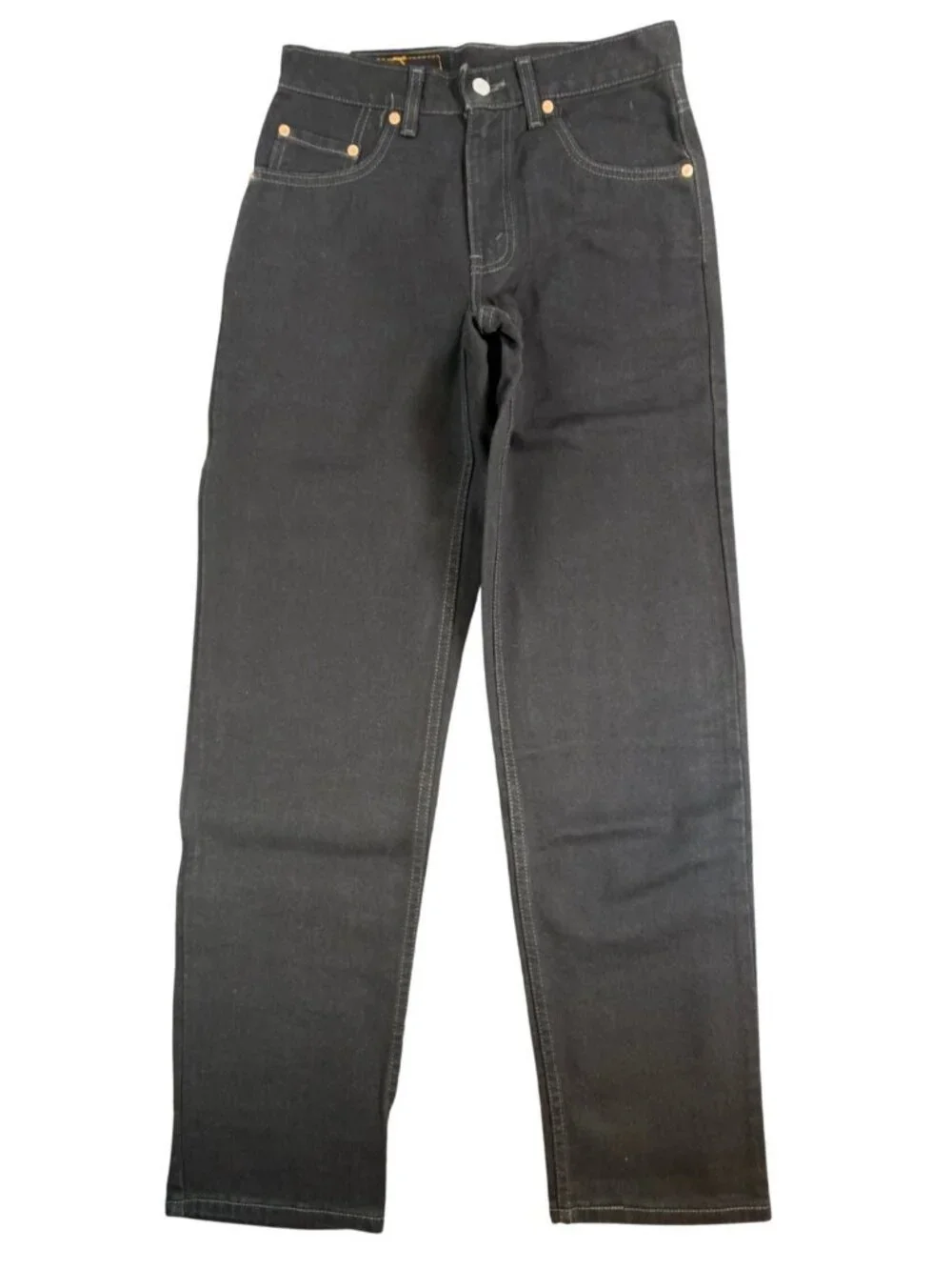 Levis 550 Jeans Mens 29x32 Black Cotton Relaxed Vintage 2003 Made in Canada NOS